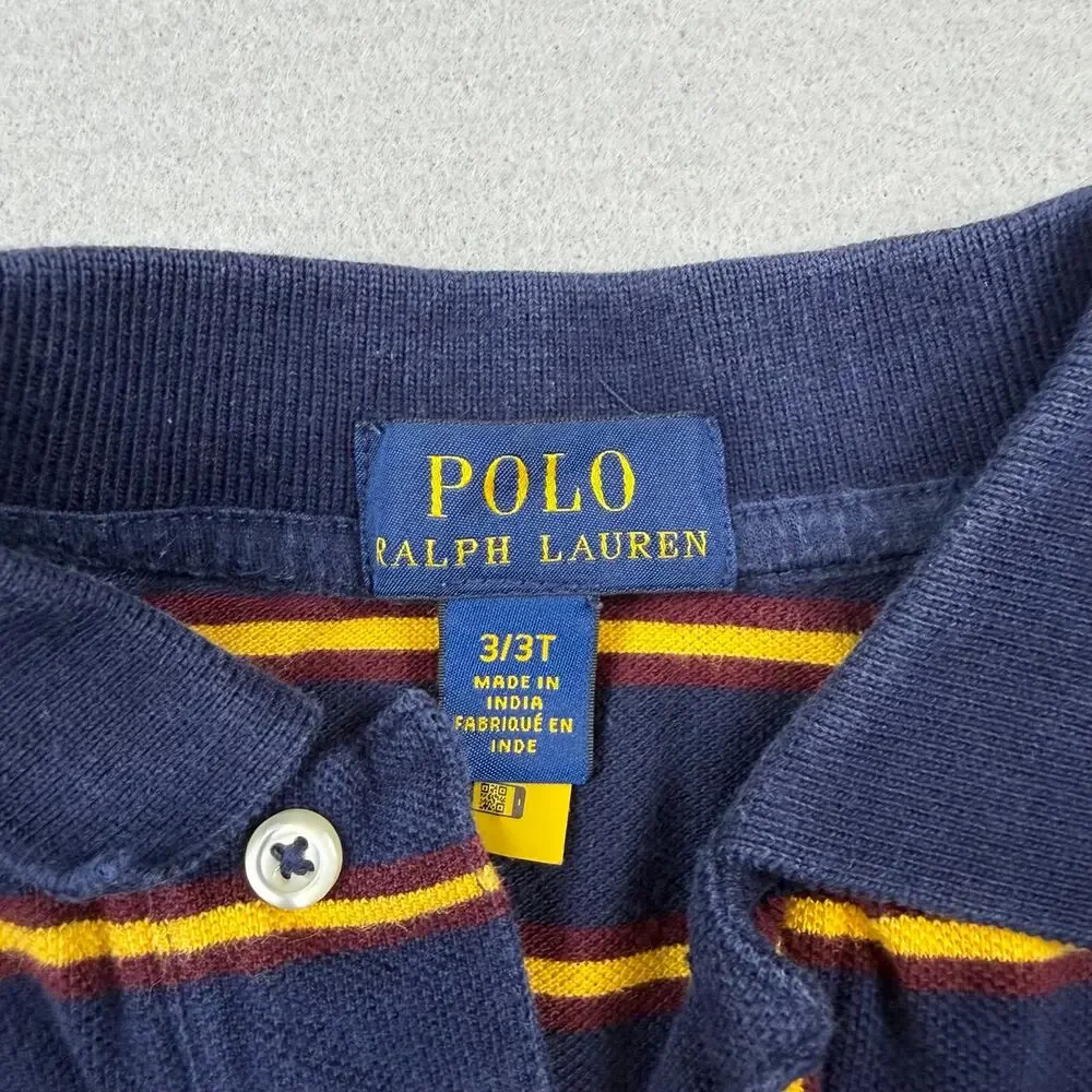 Polo Ralph Lauren Toddler Striped Polo Shirt 3T